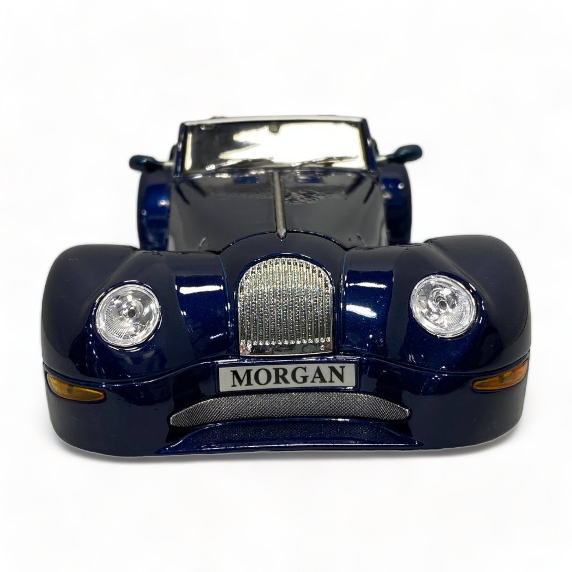 1/18 Diecast MORGAN AERO 8  BLUE Bburago Scale Model Car|Sold in Dturman.com Dubai UAE.