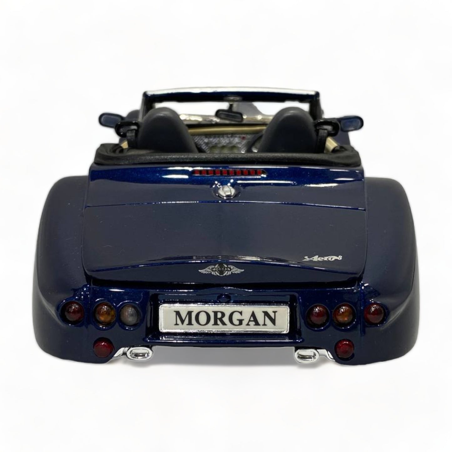 1/18 Diecast MORGAN AERO 8  BLUE Bburago Scale Model Car|Sold in Dturman.com Dubai UAE.