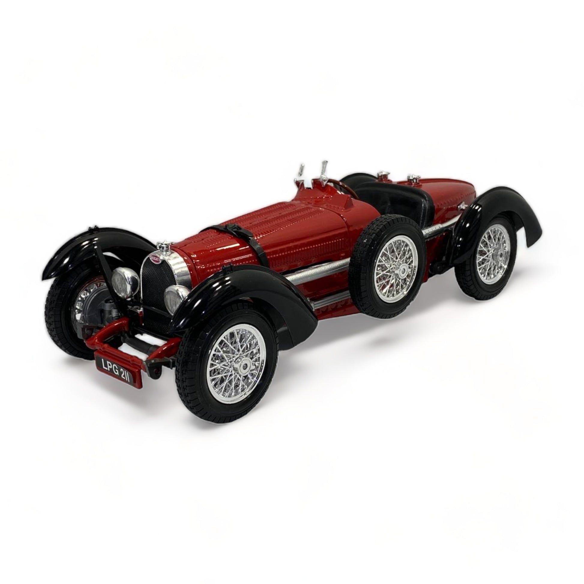 1/18 Diecast Bugatti Type 59  RED 1/18 Bburago Scale Model Car|Sold in Dturman.com Dubai UAE.