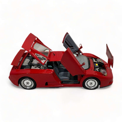 1/18 Diecast Bugatti EB 110 RED Bburago Scale Model Car|Sold in Dturman.com Dubai UAE.