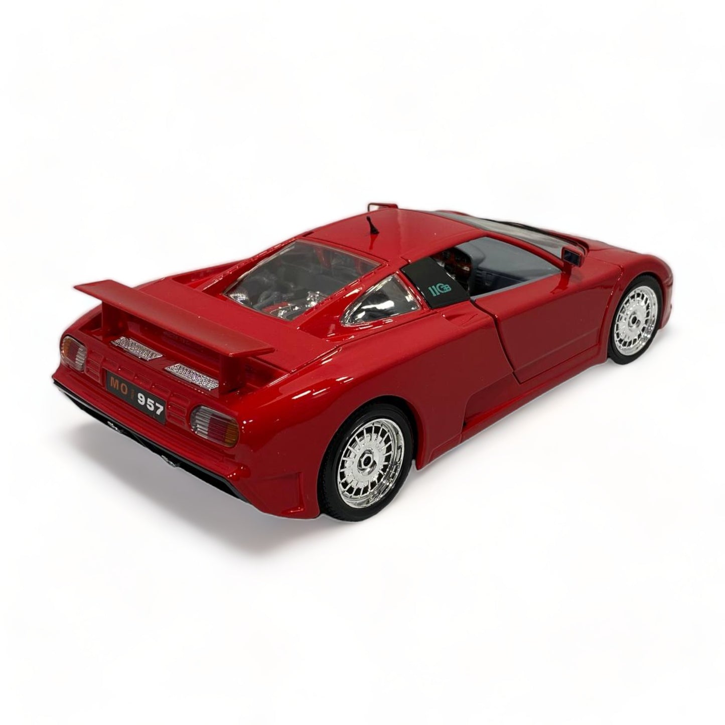 1/18 Diecast Bugatti EB 110 RED Bburago Scale Model Car|Sold in Dturman.com Dubai UAE.