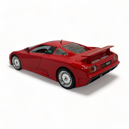 1/18 Diecast Bugatti EB 110 RED Bburago Scale Model Car|Sold in Dturman.com Dubai UAE.