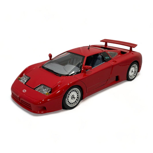 1/18 Diecast Bugatti EB 110 RED Bburago Scale Model Car|Sold in Dturman.com Dubai UAE.