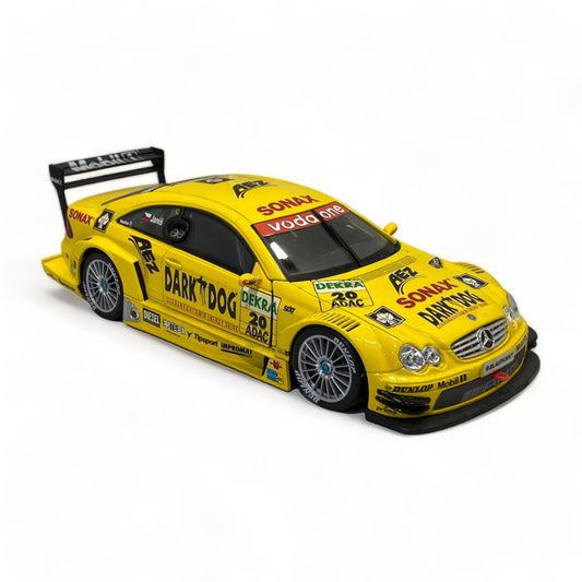 Mercedes bent CLK-DTM  YELLOW 2004 1/18 by Bburago