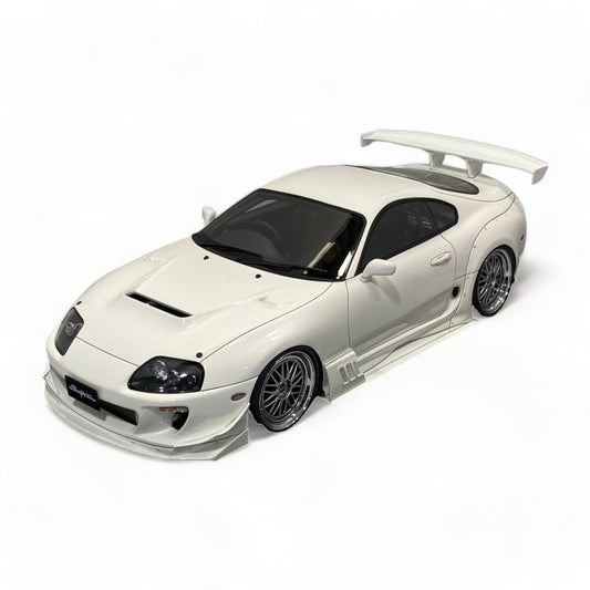 1/18 Diecast Toyota Supra MK4 White  Ignition Model Miniature Car|Sold in Dturman.com Dubai UAE.