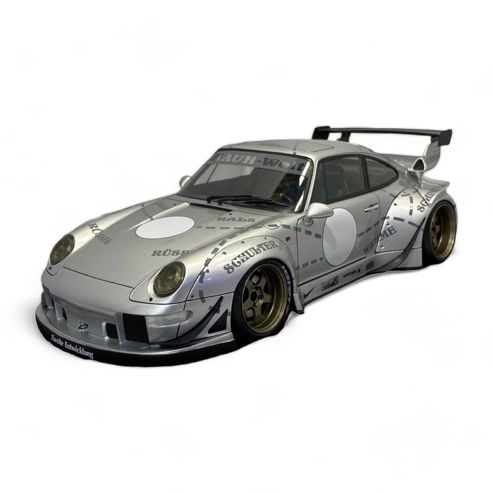 1/18 Diecast Porsche 993 Rauh-Welt Ignition Model Miniature Car