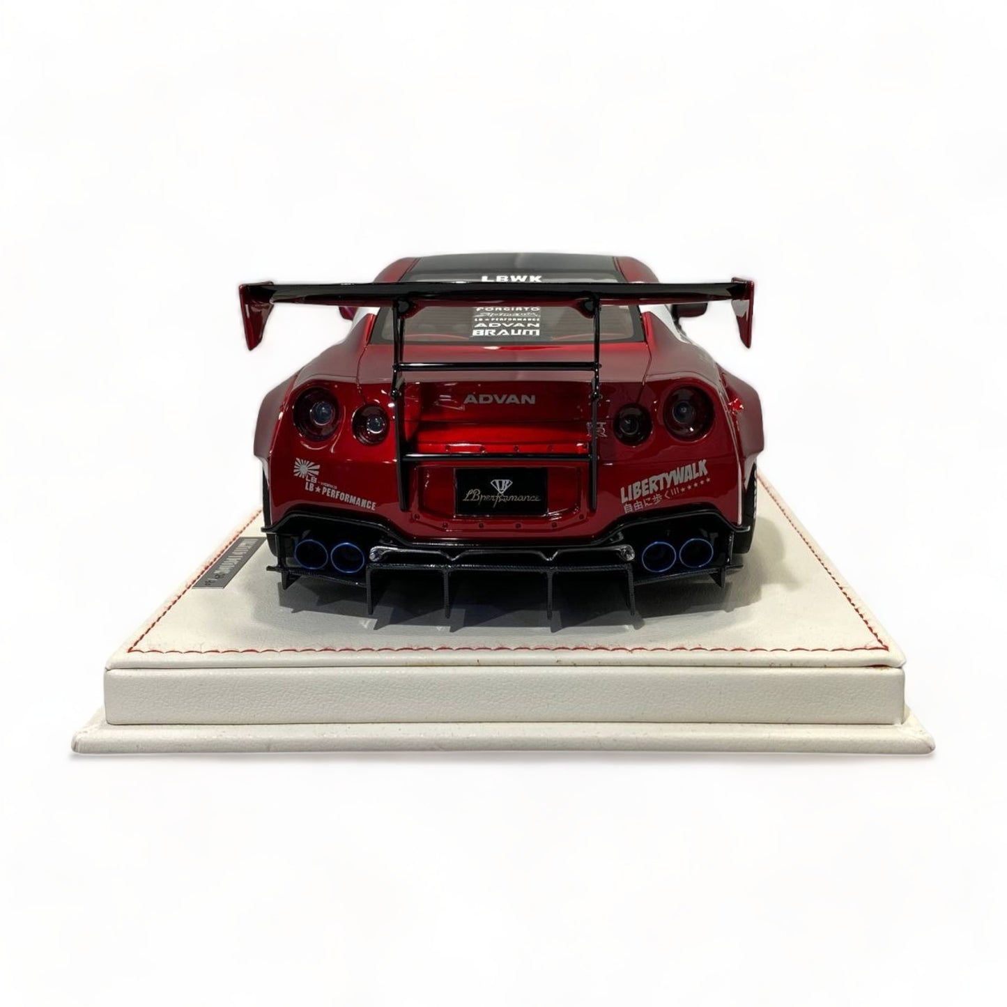 Nissan GT-R R35 LBWK LB*Performance Red & Carbon One Model