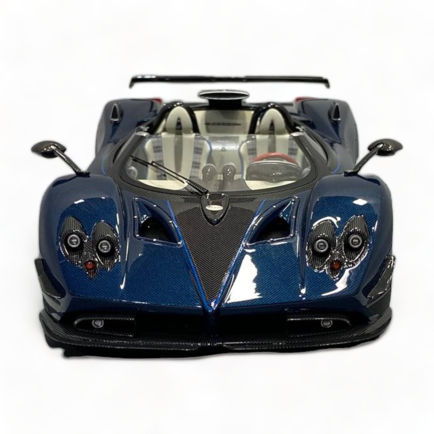 1/18 Diecast Pagani Zond HP Barchetta Blue by BBR Scale Model Car