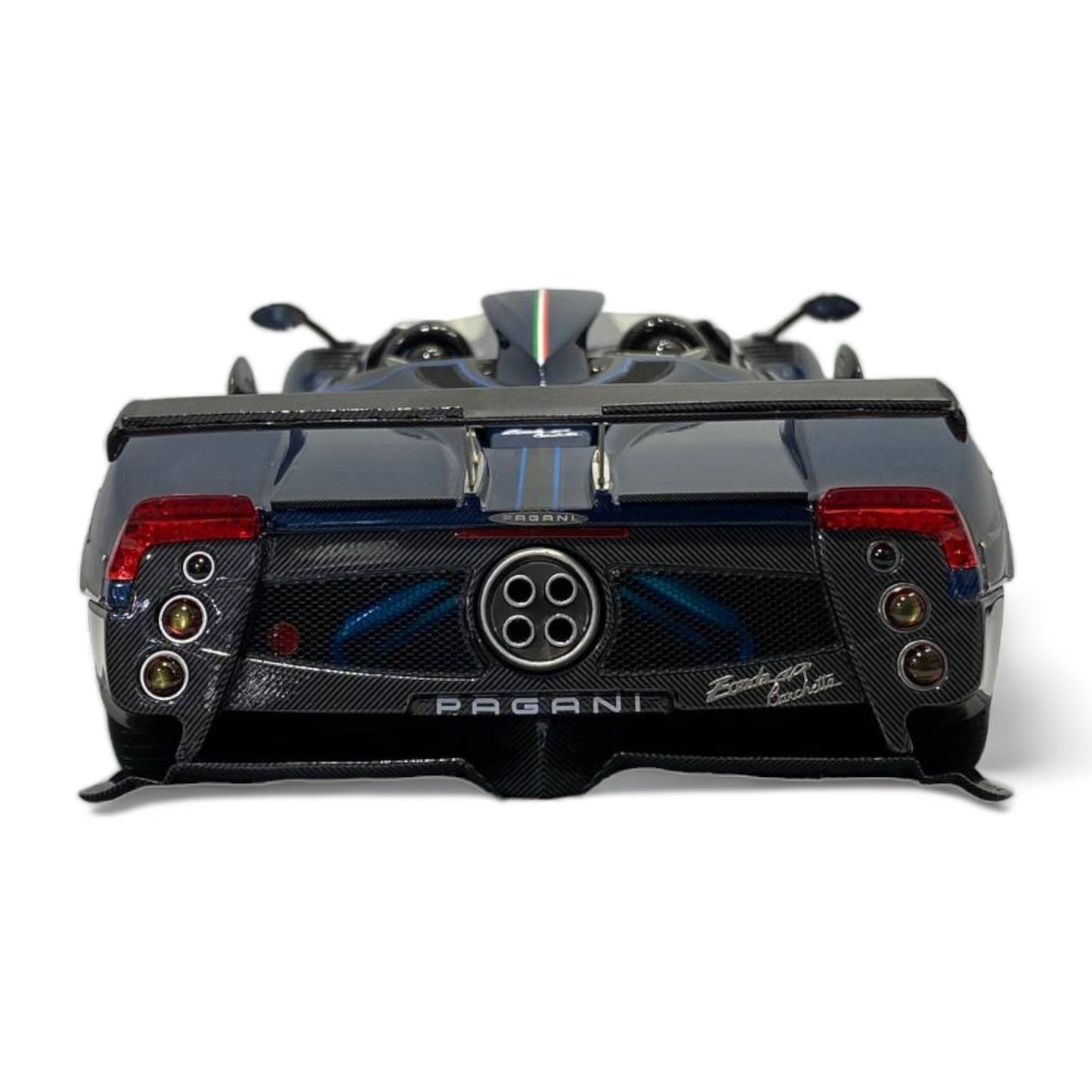 1/18 Diecast Pagani Zond HP Barchetta Blue by BBR Scale Model Car