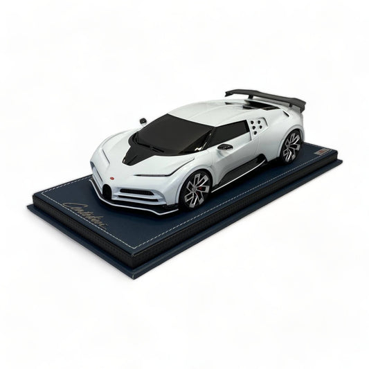 1/18 Bugatti Centodieci White by MR Collection Model Car|Sold in Dturman.com Dubai UAE.