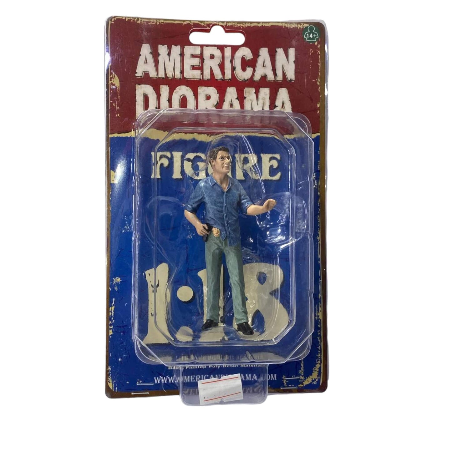 "Race Day 2" Miniature Figure II by American Diorama