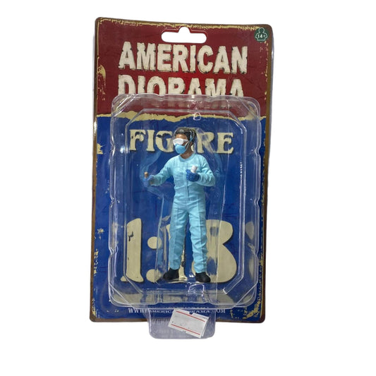 "Hazmat Crew" Miniature Figure II by American Diorama (AD 76268)