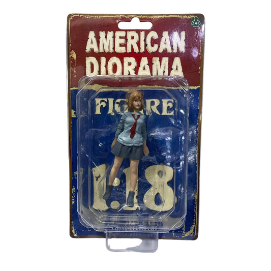 "Car Meet 1 Figure V" Miniature Figure by American Diorama (AD-76281)