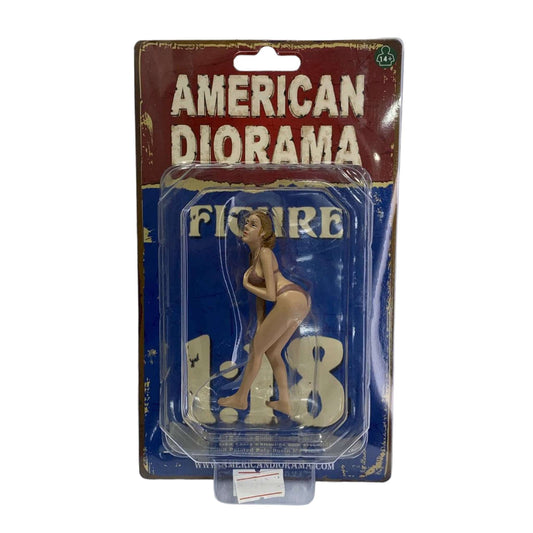 Bikini Girl May" Miniature Figure by American Diorama (AD-38169)|Sold in Dturman.com Dubai UAE.