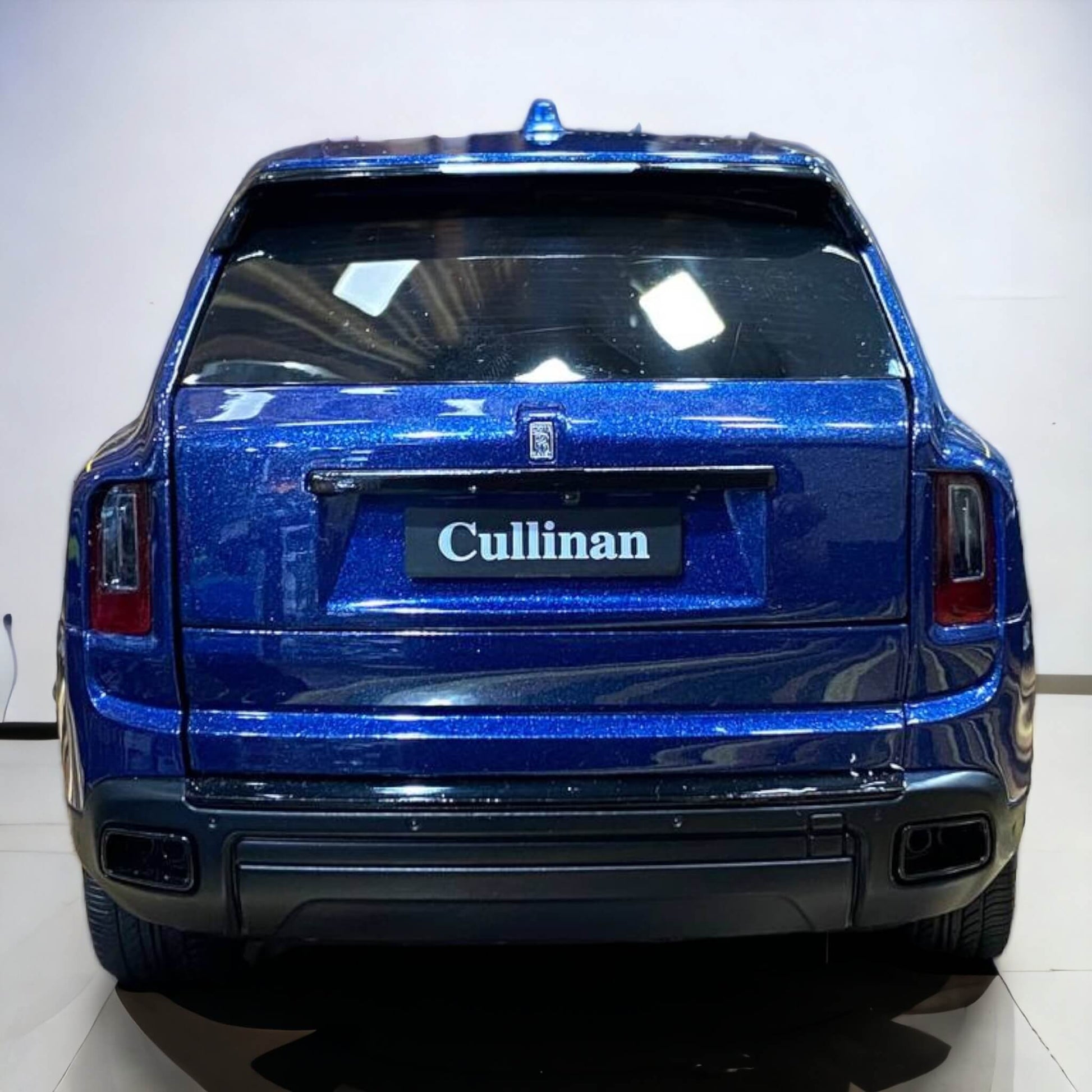 1/18 Diecast Miniature Rolls Royce Cullinan Purple Box Dark Blue Model Car|Sold in Dturman.com Dubai UAE.