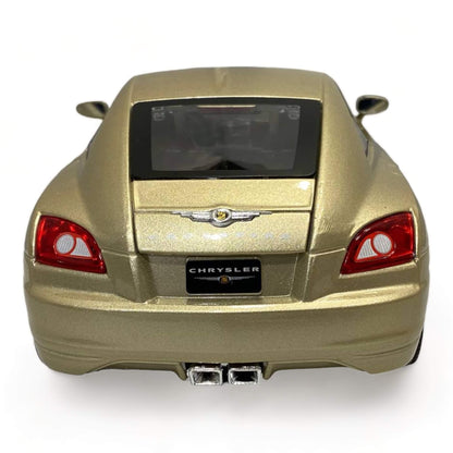 1/18 Diecast Maisto Chrysler Crossfire Gold Miniature Model Car Dturman Dubai UAE|Sold in Dturman.com Dubai UAE.