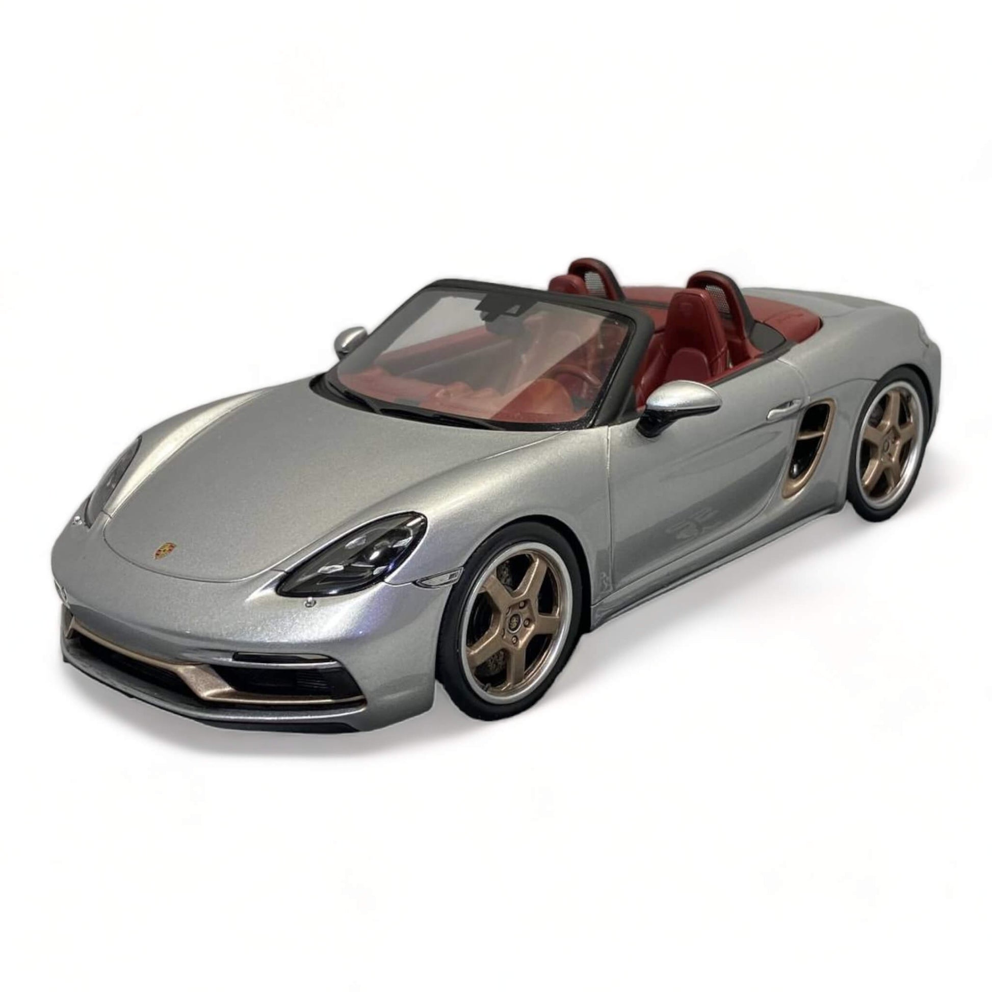 Minichamps Porsche Boxster 25 Jahre Silver (1/18) Model Car Dturman Dubai UAE|Sold in Dturman.com Dubai UAE.