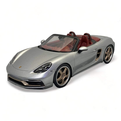 Minichamps Porsche Boxster 25 Jahre Silver (1/18) Model Car Dturman Dubai UAE|Sold in Dturman.com Dubai UAE.