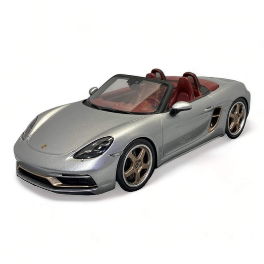 Minichamps Porsche Boxster 25 Jahre Silver (1/18) Model Car Dturman Dubai UAE|Sold in Dturman.com Dubai UAE.