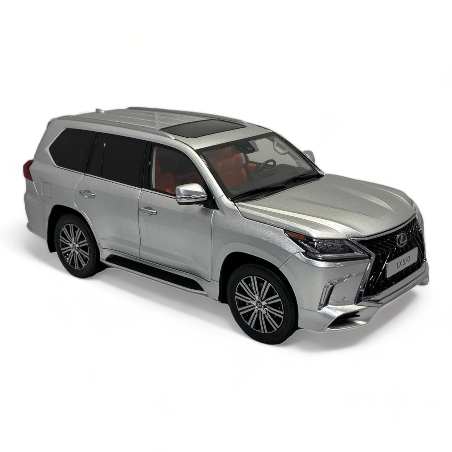 1/18 Lexus LX 570 Silver Model Car by LCD|Sold in Dturman.com Dubai UAE.