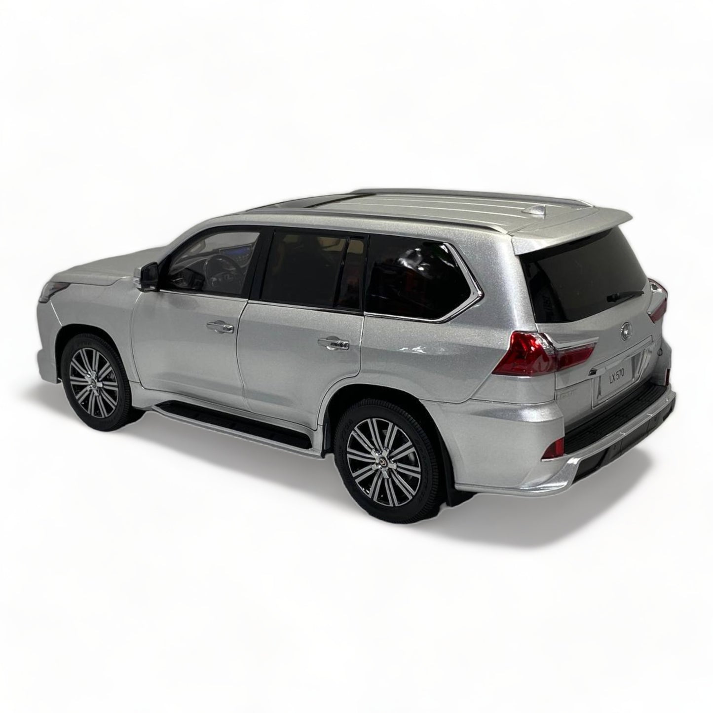 1/18 Lexus LX 570 Silver Model Car by LCD|Sold in Dturman.com Dubai UAE.