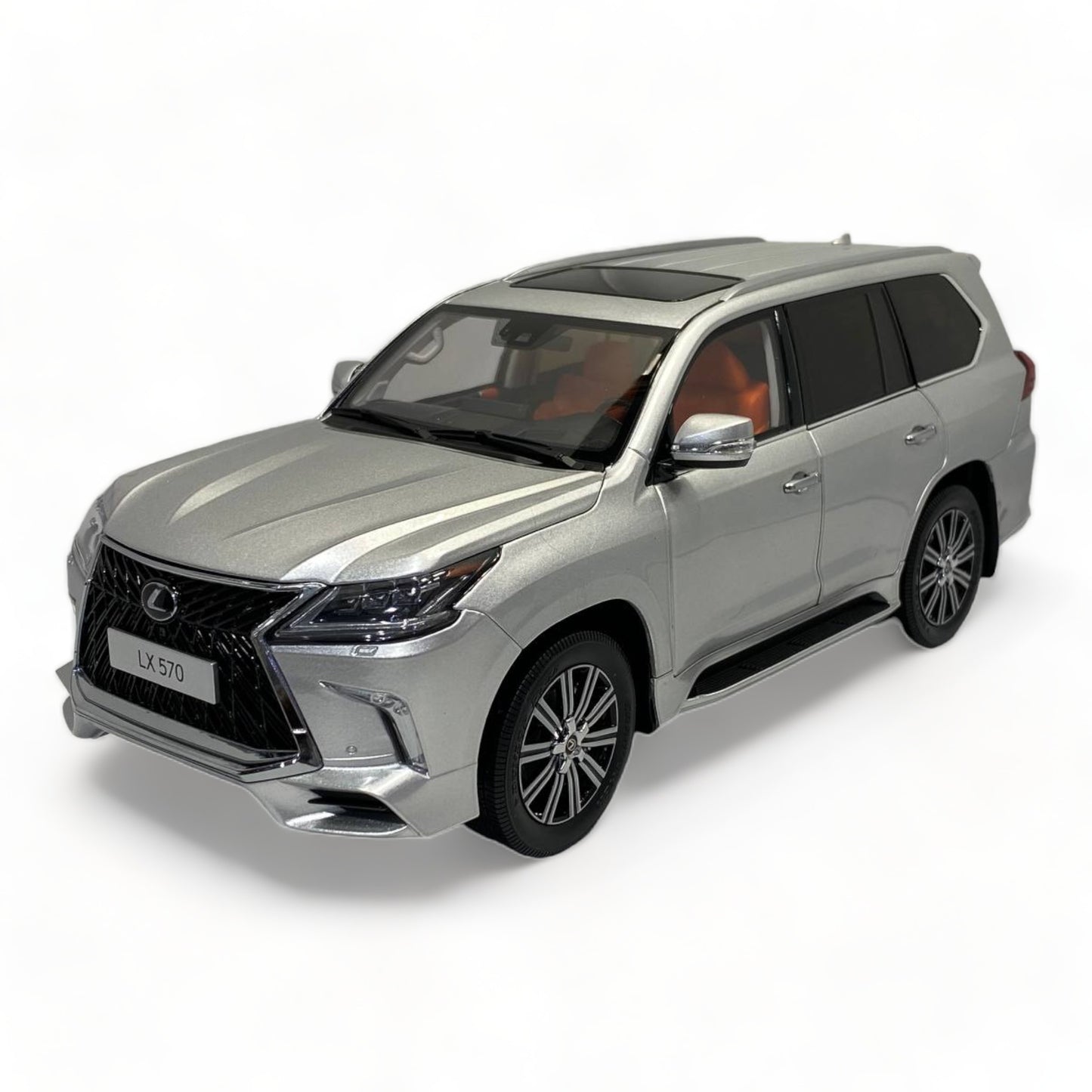 1/18 Lexus LX 570 Silver Model Car by LCD|Sold in Dturman.com Dubai UAE.