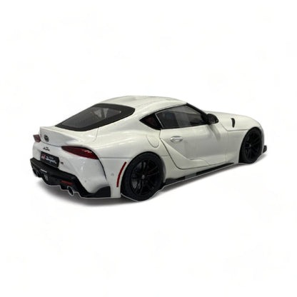 1/18 Diecast Solido TOYOTA Supra GR  WHITE 2023 Scale Model Car|Sold in Dturman.com Dubai UAE.
