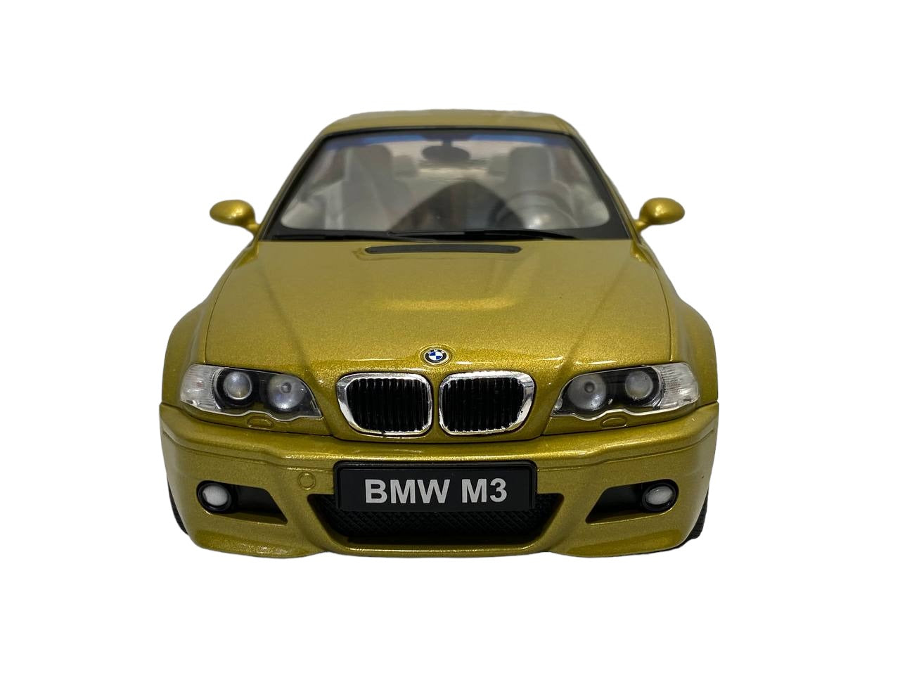 1/18 Diecast Solido BMW M3 E46 GOLD 2000 Scale Model Car|Sold in Dturman.com Dubai UAE.