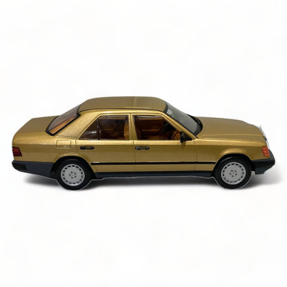 1/18 Modelcar group Mercedes benz E- CLASS 300 E W124 GOLD Model Car|Sold in Dturman.com Dubai UAE.