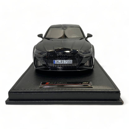 1/18 Diecast Motor Helix Audi RS 7 AVANT BLACK Scale Model Car|Sold in Dturman.com Dubai UAE.
