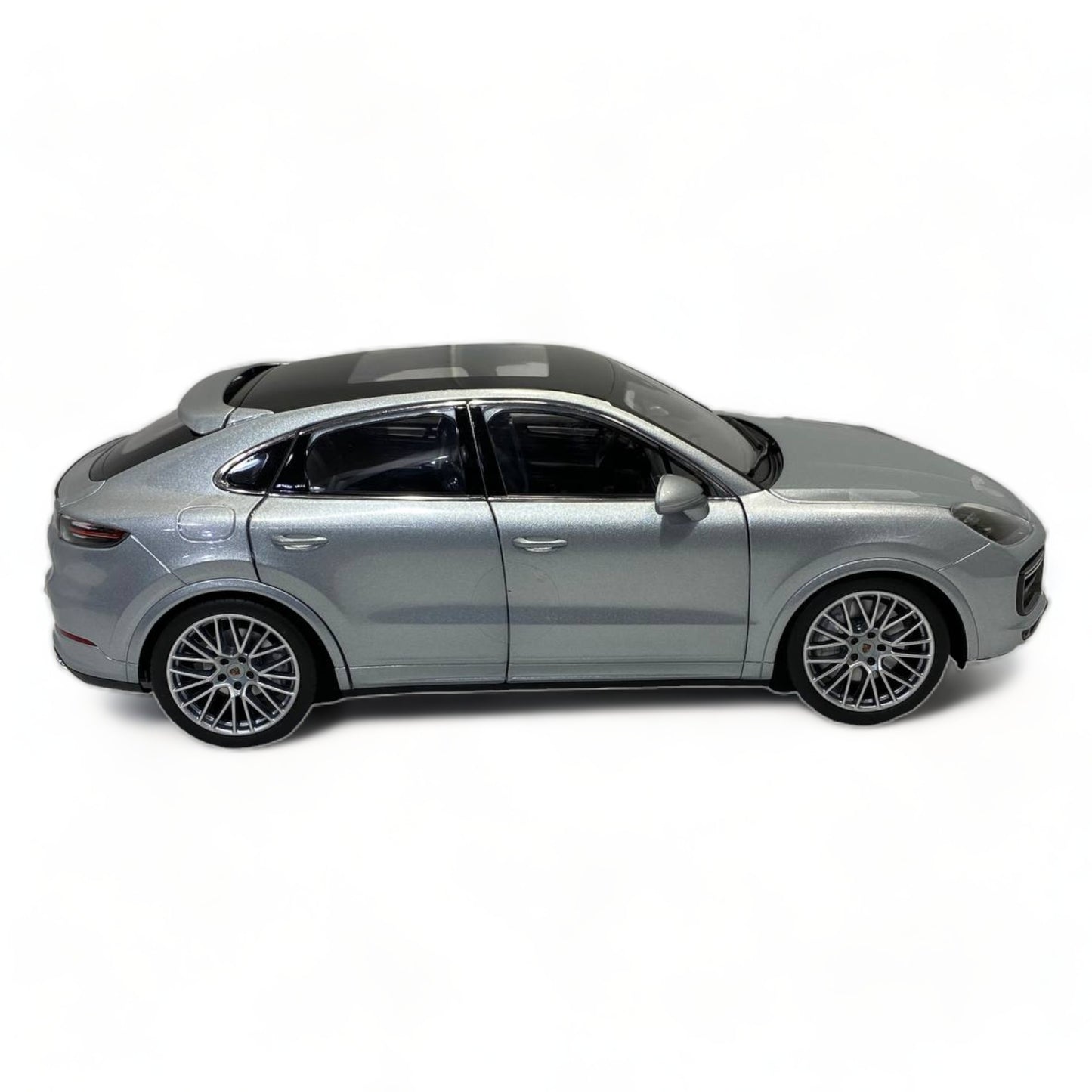 1/18  Porsche CAYENNE TURBO COUPE Norev Silver Diecast Model Car|Sold in Dturman.com Dubai UAE.