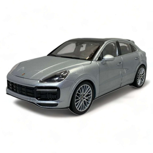 1/18  Porsche CAYENNE TURBO COUPE Norev Silver Diecast Model Car|Sold in Dturman.com Dubai UAE.