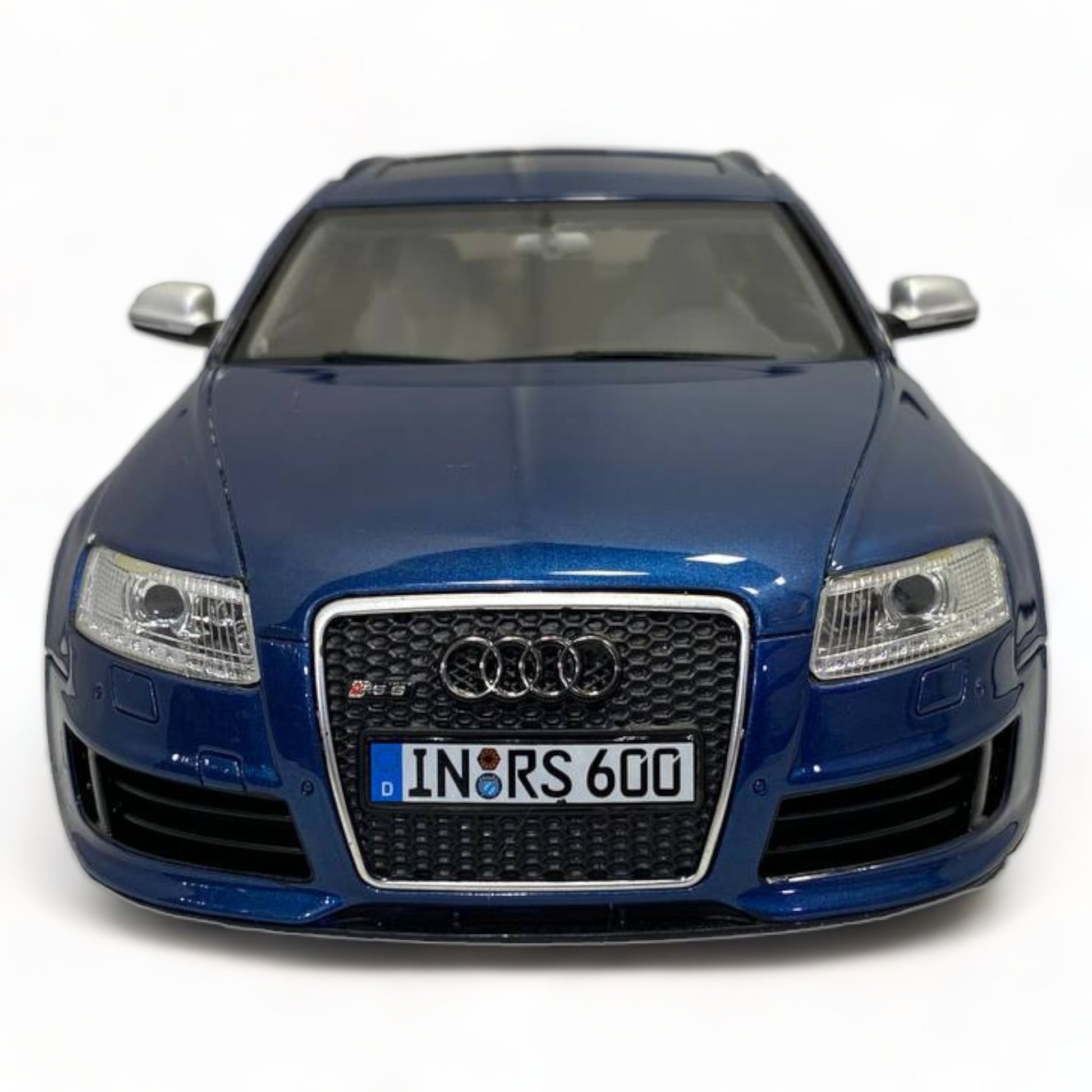 1/18 Diecast OTTO Audi RS 6 - Blue Scale Model Car|Sold in Dturman.com Dubai UAE.
