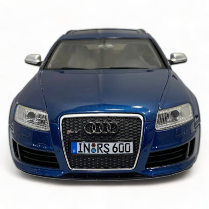 1/18 Diecast OTTO Audi RS 6 - Blue Scale Model Car|Sold in Dturman.com Dubai UAE.