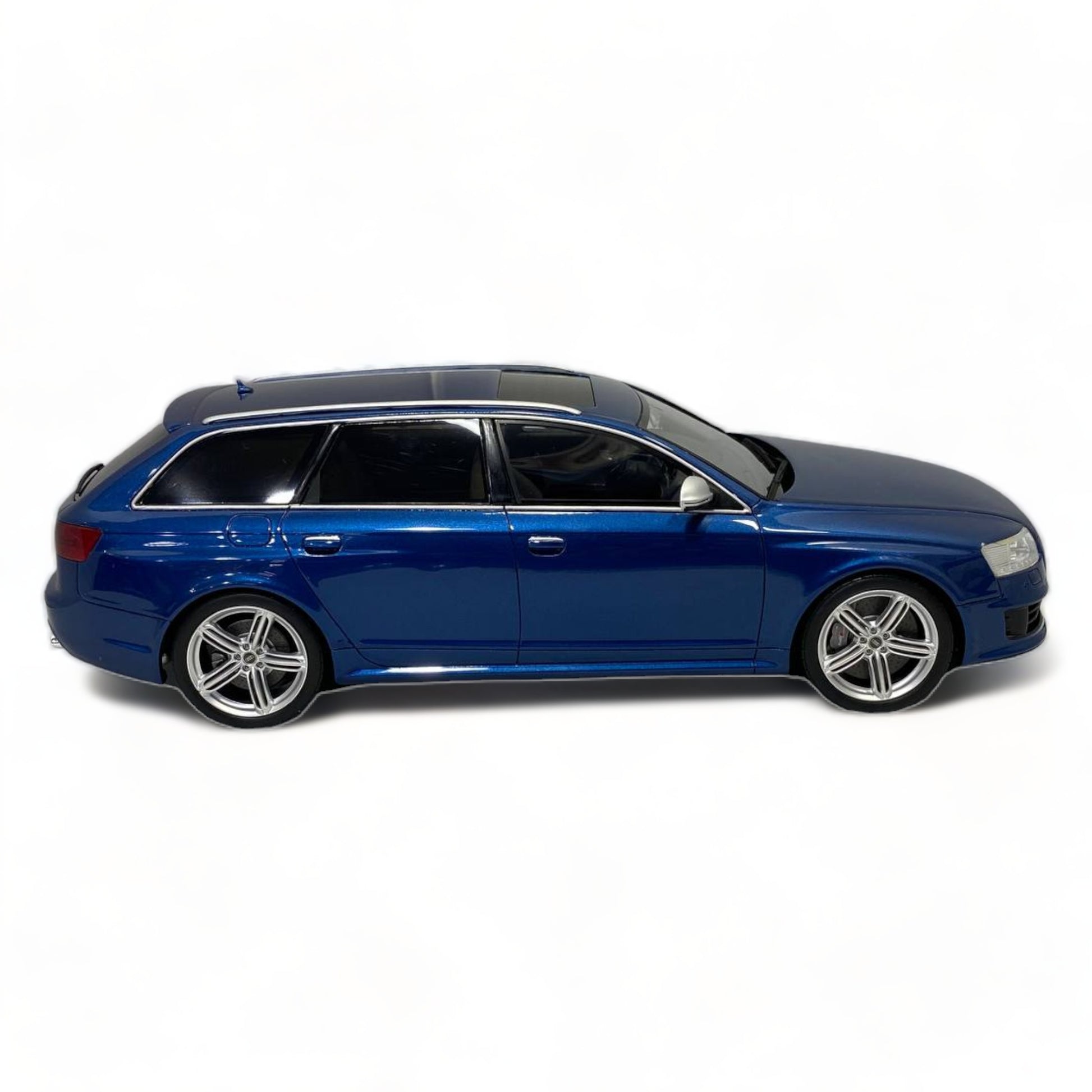 1/18 Diecast OTTO Audi RS 6 - Blue Scale Model Car|Sold in Dturman.com Dubai UAE.