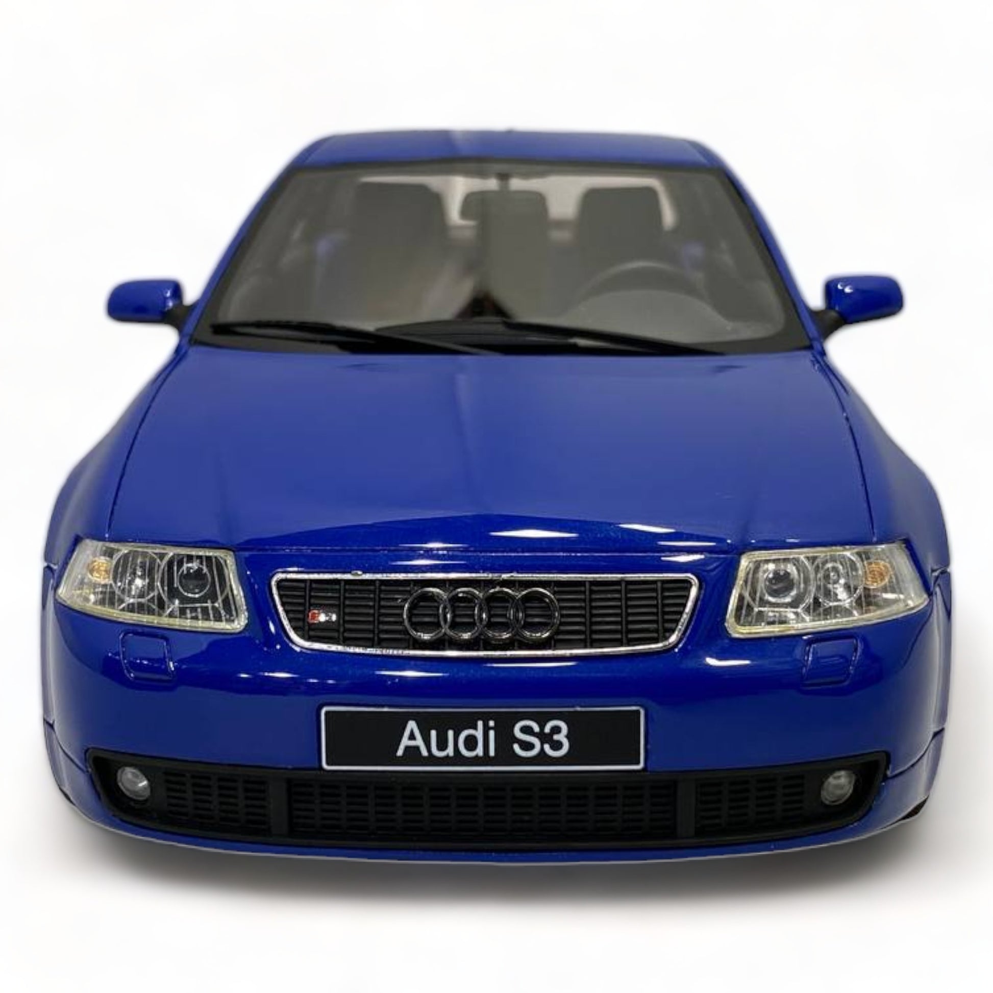 1/18 Resin OTTO Audi S3 B - Blue Miniature Car|Sold in Dturman.com Dubai UAE.