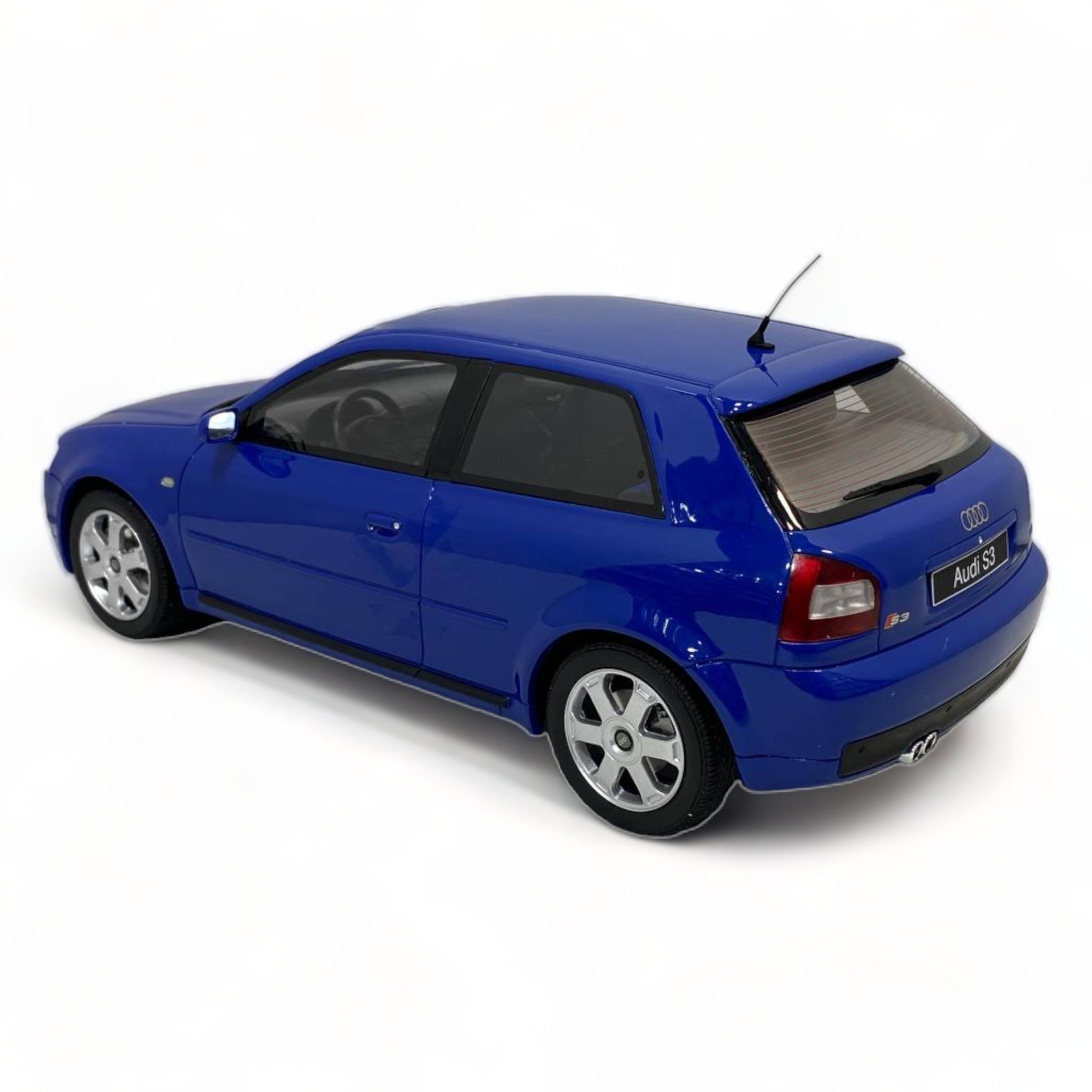 1/18 Resin OTTO Audi S3 B - Blue Miniature Car|Sold in Dturman.com Dubai UAE.