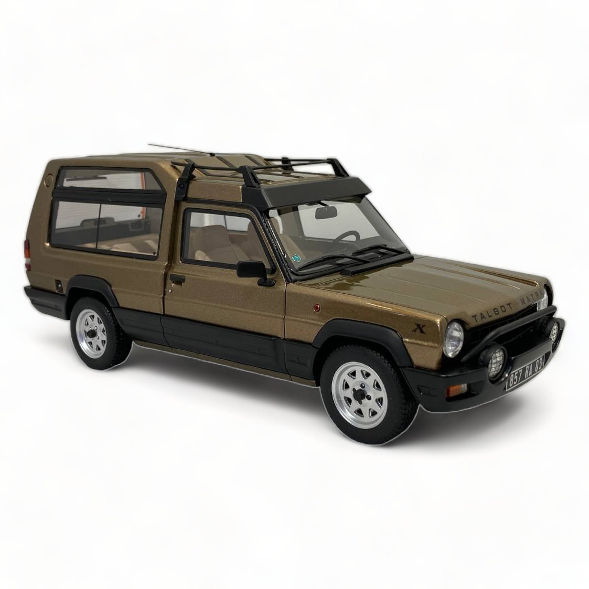 1/18 Resin OTTO Talbot Matra Rancho X - Brown Miniature Car|Sold in Dturman.com Dubai UAE.