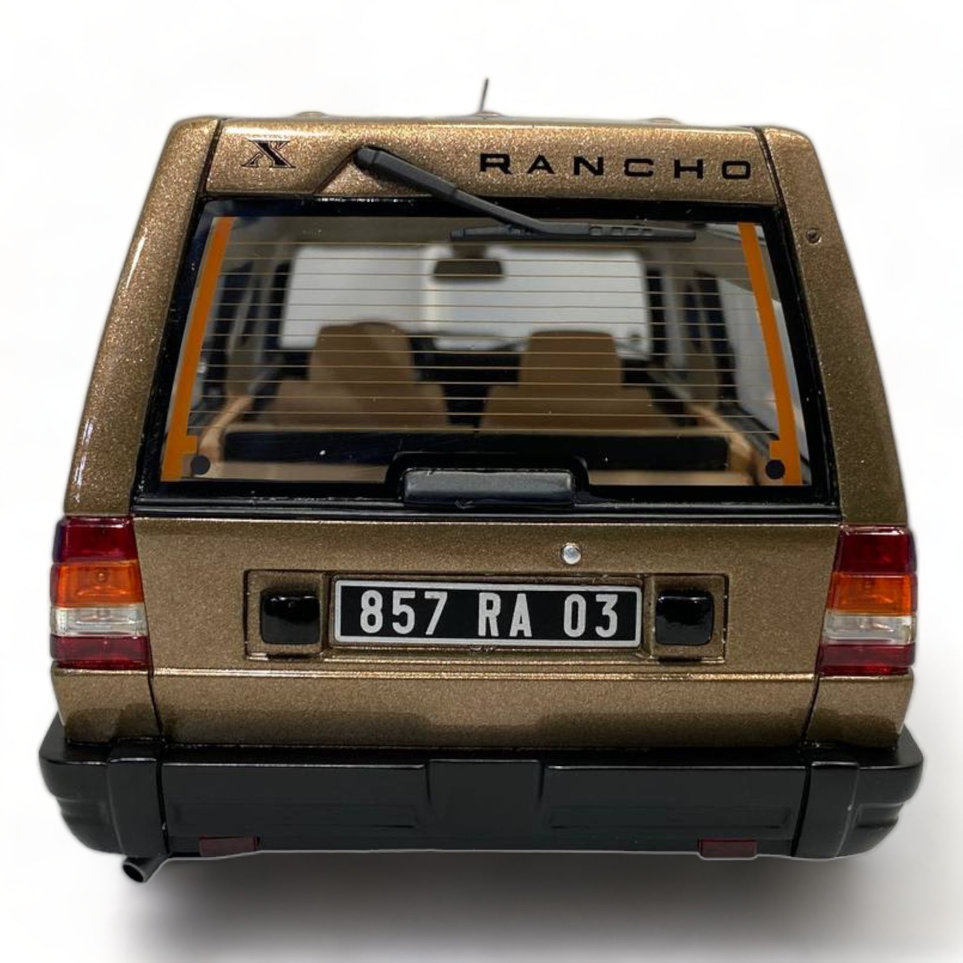1/18 Resin OTTO Talbot Matra Rancho X - Brown Miniature Car|Sold in Dturman.com Dubai UAE.