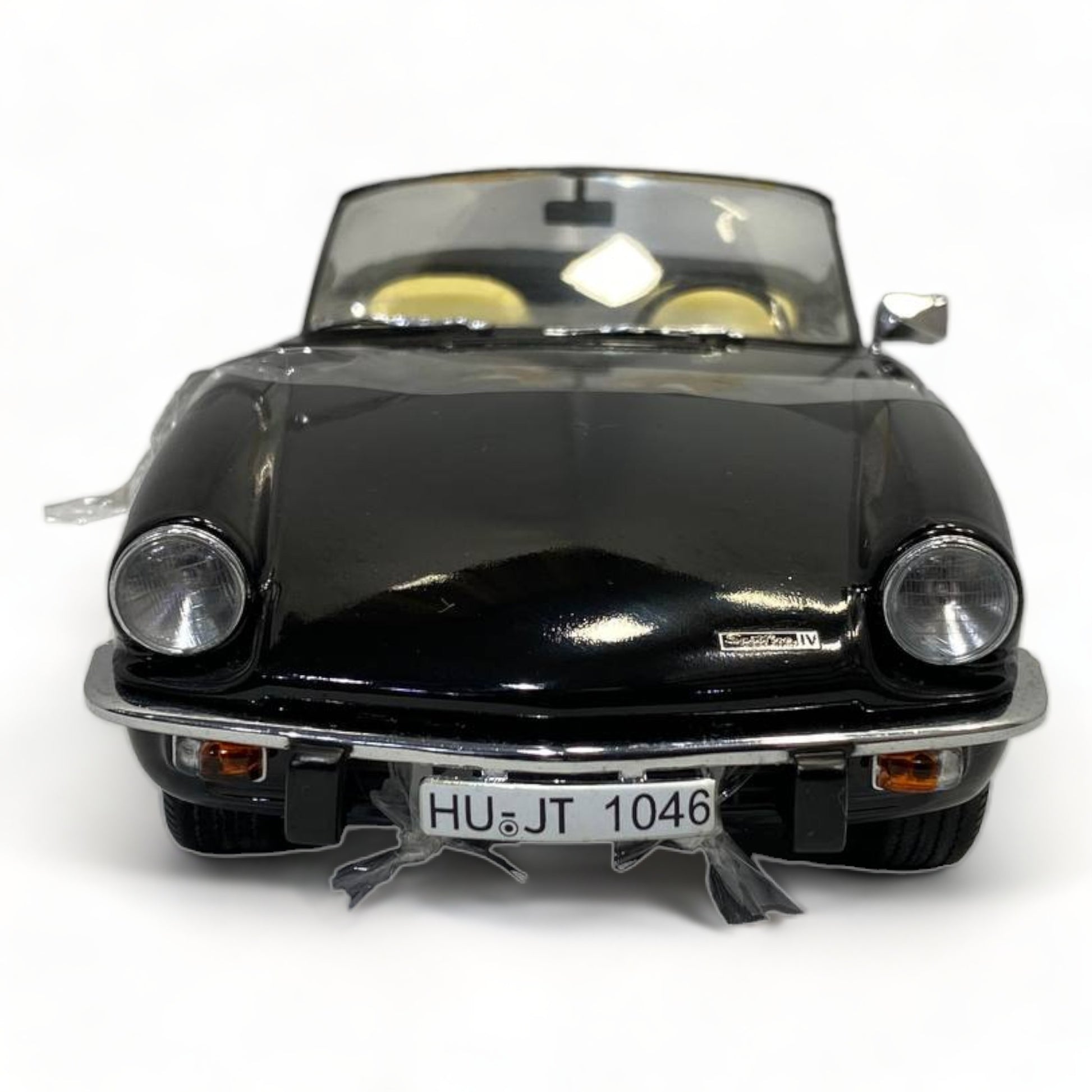 1/18 Diecast Sun Star TRIUMPH SPITFIRE MK IV BLACK 1970 Miniature Car|Sold in Dturman.com Dubai UAE.