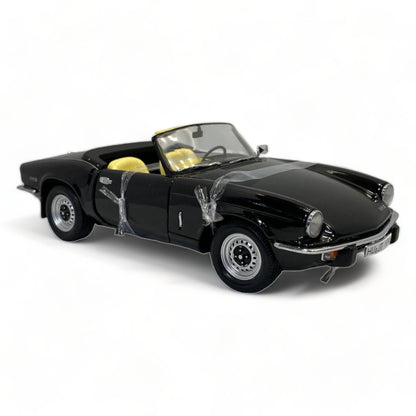 1/18 Diecast Sun Star TRIUMPH SPITFIRE MK IV BLACK 1970 Miniature Car|Sold in Dturman.com Dubai UAE.