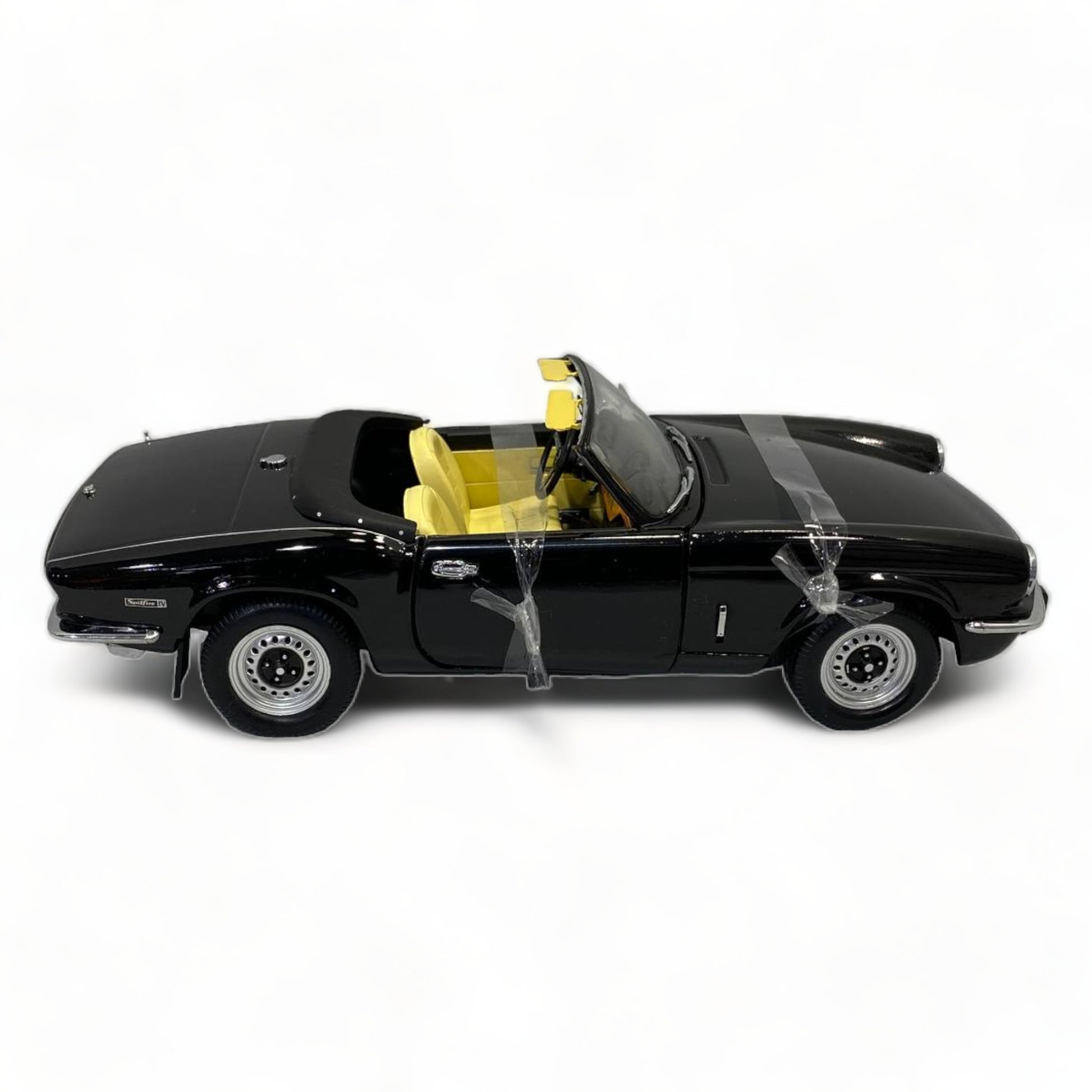 1/18 Diecast Sun Star TRIUMPH SPITFIRE MK IV BLACK 1970 Miniature Car|Sold in Dturman.com Dubai UAE.