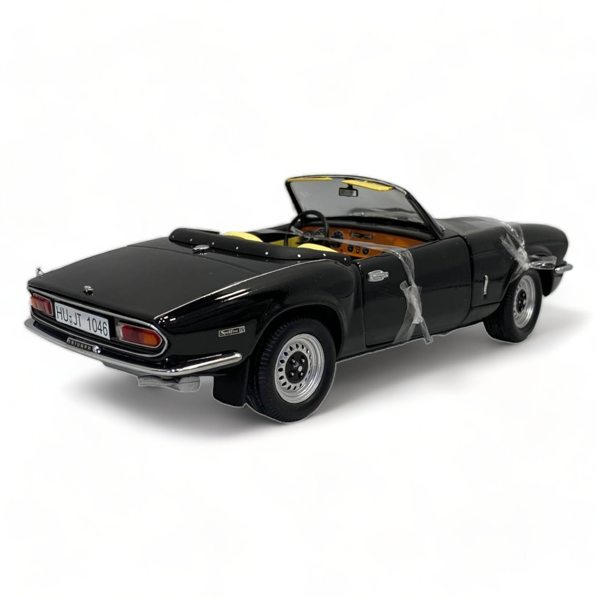 1/18 Diecast Sun Star TRIUMPH SPITFIRE MK IV BLACK 1970 Miniature Car|Sold in Dturman.com Dubai UAE.