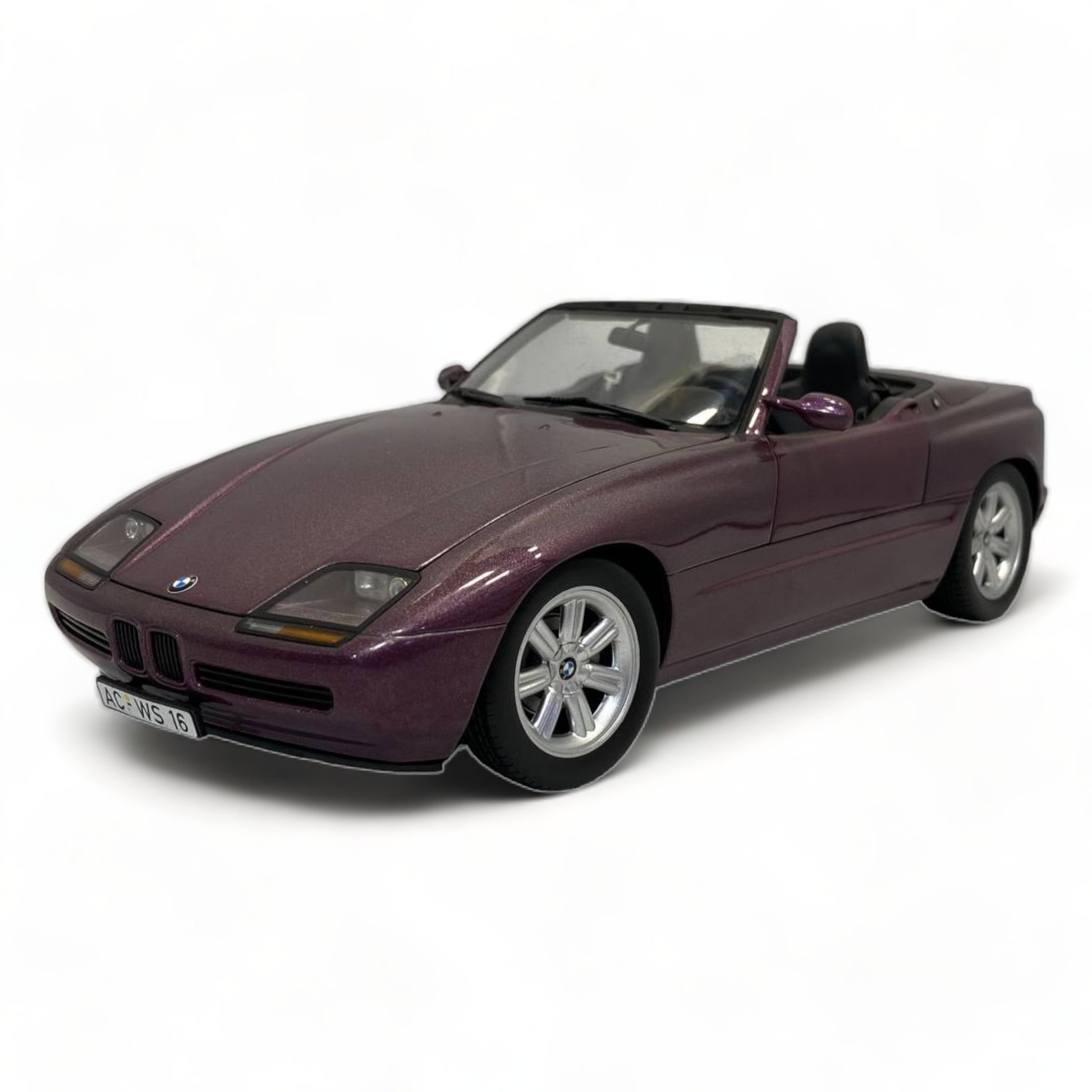 Minichamps BMW Z1 - Purple (1988, 1/18 Scale)|Sold in Dturman.com Dubai UAE.