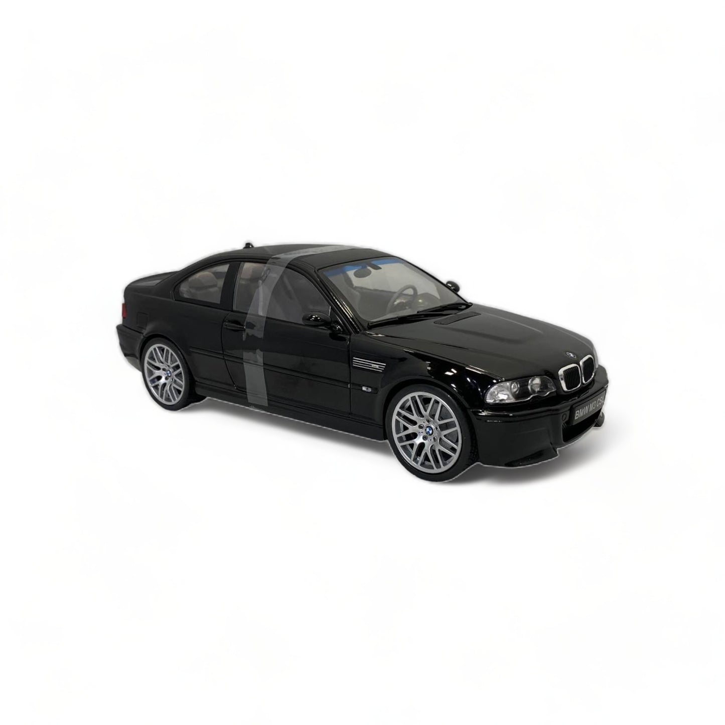 1/18 Solido BMW E46 CSL (2003) - Metal Diecast, Sleek Black|Sold in Dturman.com Dubai UAE.