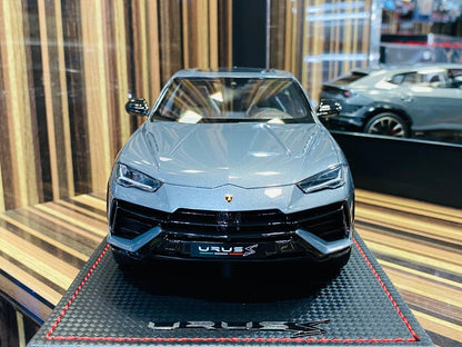 1/18 MR Collection Models Lamborghini URUS S Resin Model - Grey | Limited Edition