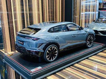 1/18 MR Collection Models Lamborghini URUS S Resin Model - Grey | Limited Edition