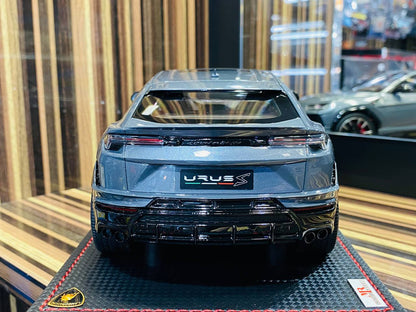 1/18 MR Collection Models Lamborghini URUS S Resin Model - Grey | Limited Edition