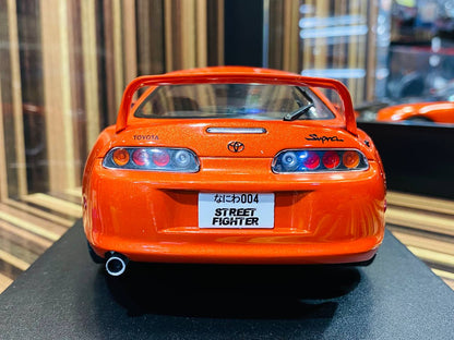 1/18 Diecast Solido Toyota Supra MK4 Targa Roof (1999) Active red Miniature Car