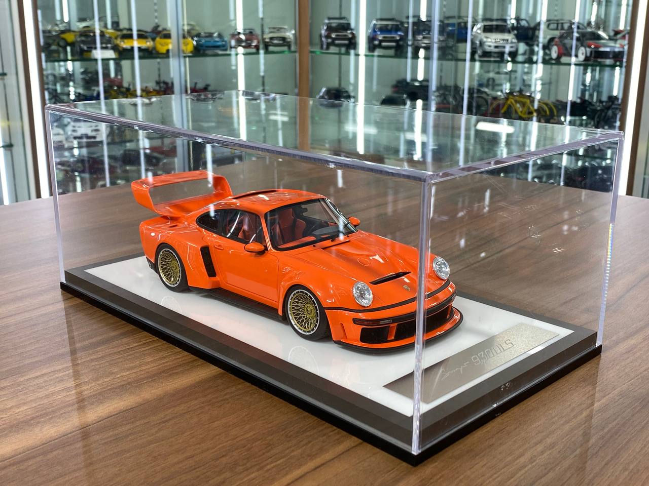 1/18 Resin Model - Porsche Singer 930 DLS by MCM (Orange)